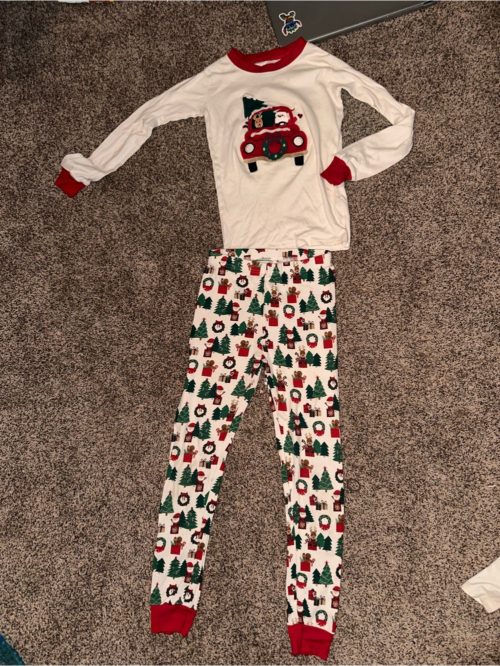 Gymboree size 10 Christmas Pajamas